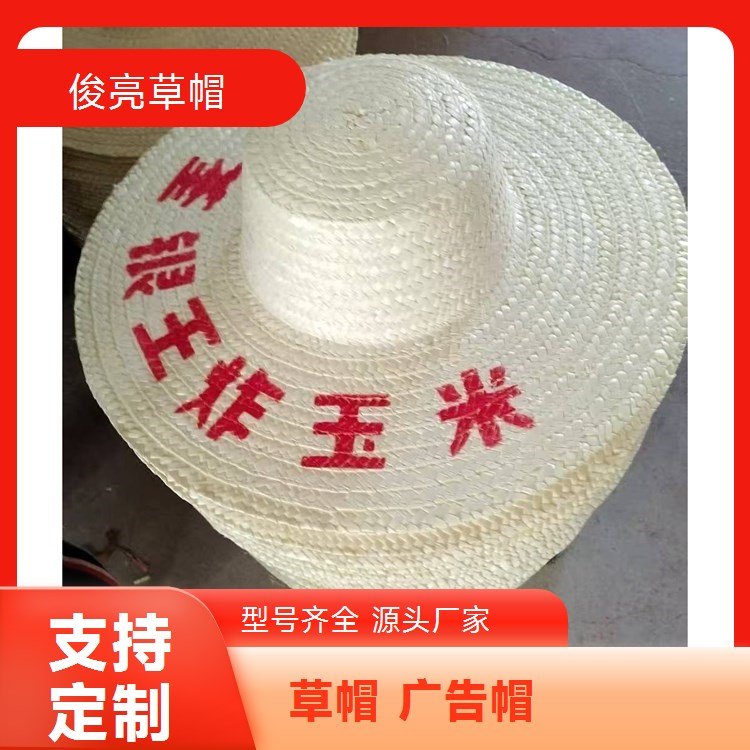 夏季新款俊亮草帽 男女通用防晒帽 时尚舒适两不误
