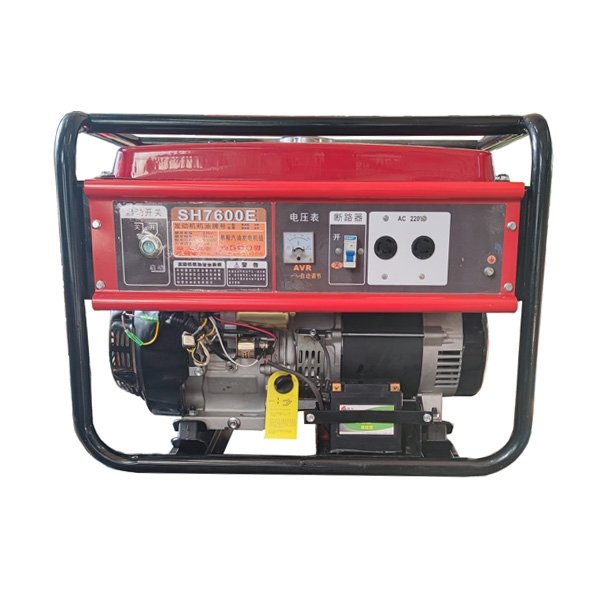 6KW泽腾汽油发电机 SH7600E 移动便携小型 冷库应急电源