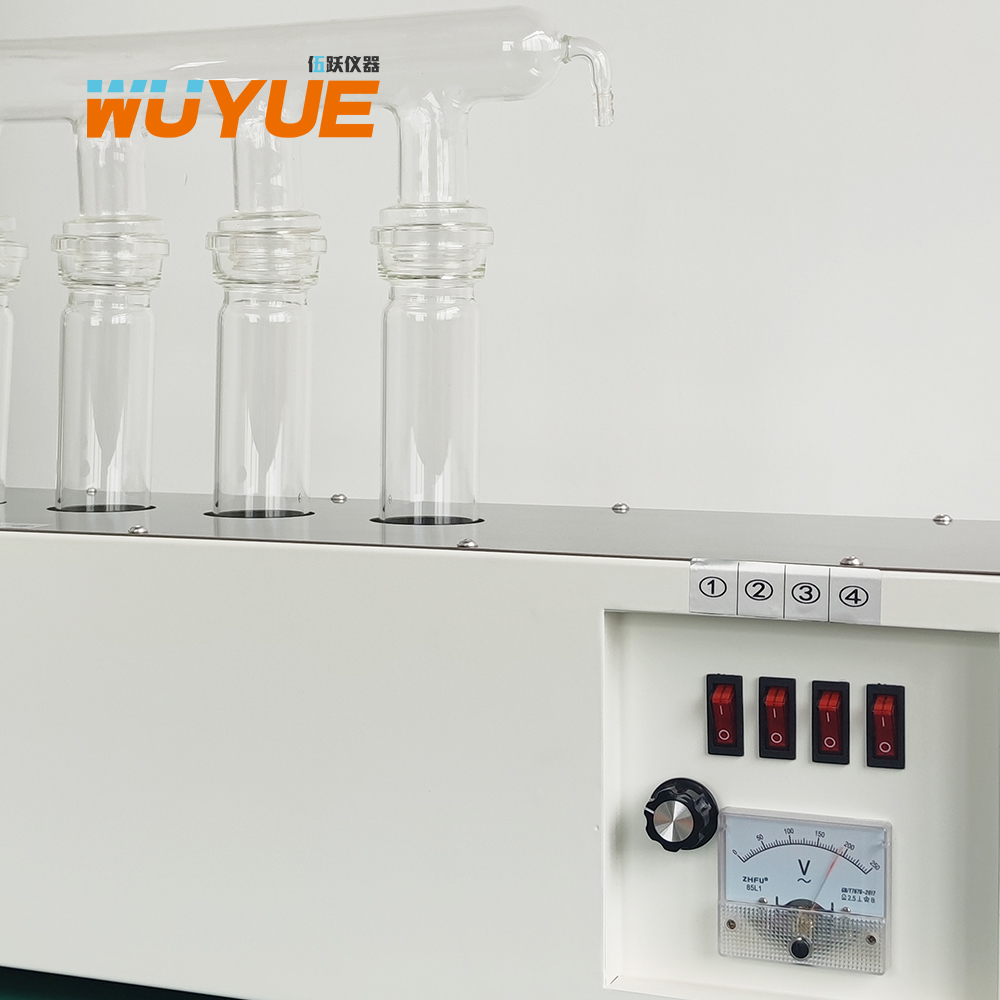 伍跃仪器 饲料蛋白质含量测定红外智能消化炉 WYKDN-04