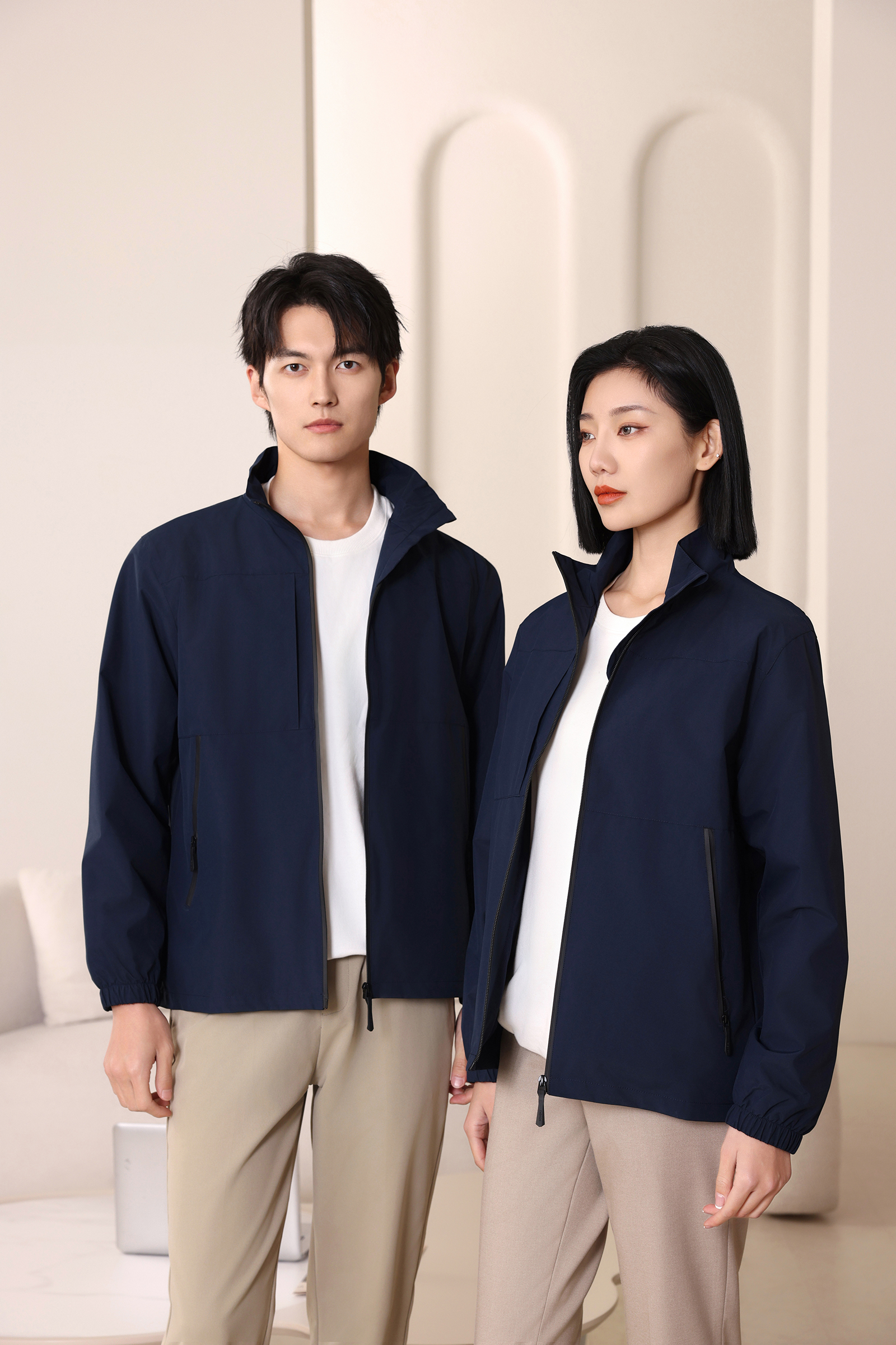 精致剪裁休闲商务工衣厂服工作服冲锋衣精良工艺牢固耐穿