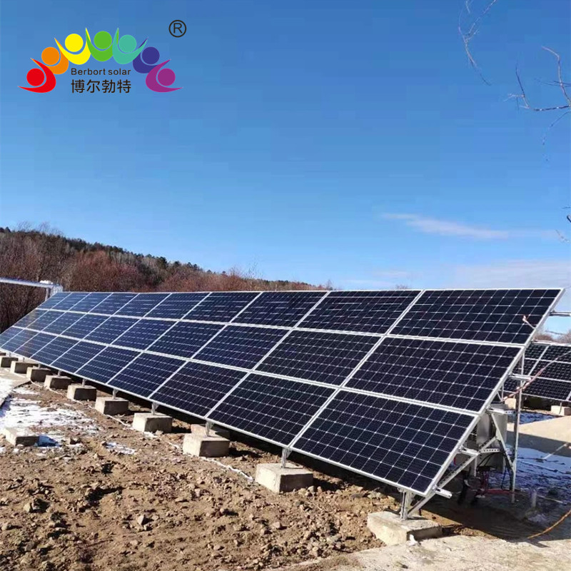 离网太阳能发电系统 牧民家用小型风力发电机风光互补供电系统厂家