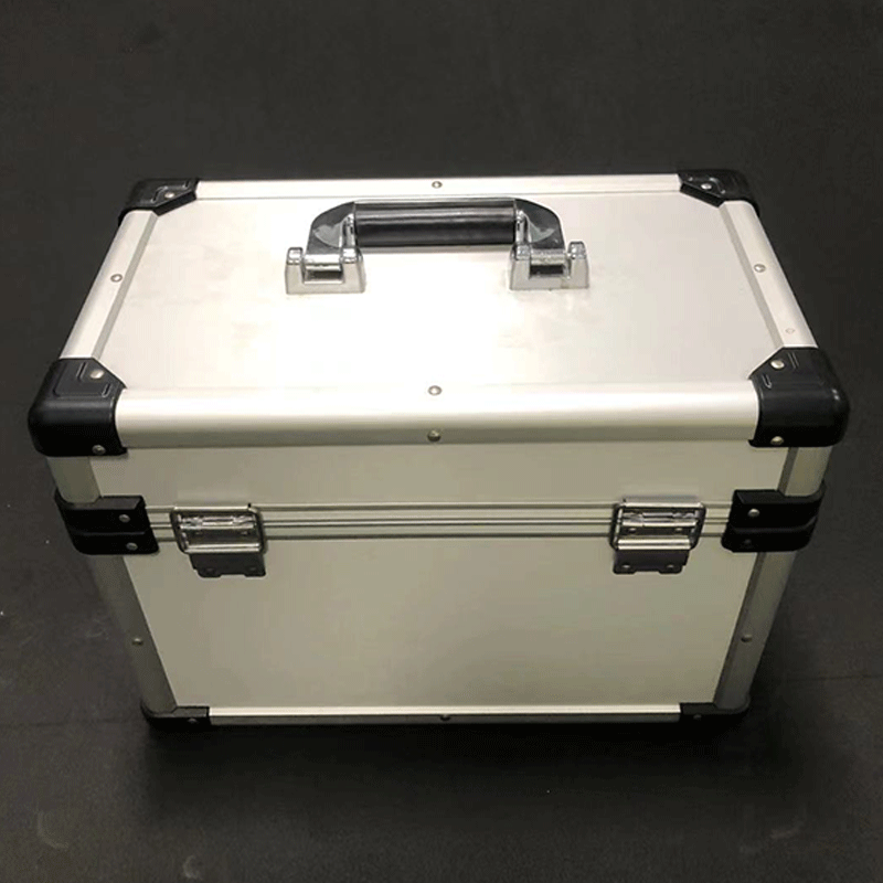 长方形手提箱 手提式车载零件工具箱 大容量仪器箱 铝合金箱