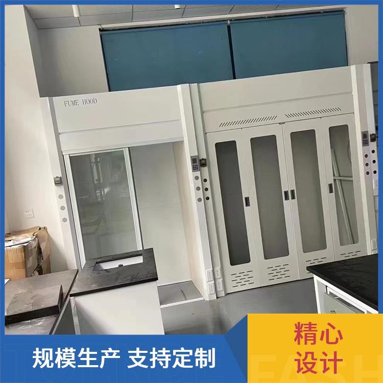 封闭式 聚丙烯pp通风柜 耐磨耐高温 多种台面 支持定制 尚嘉