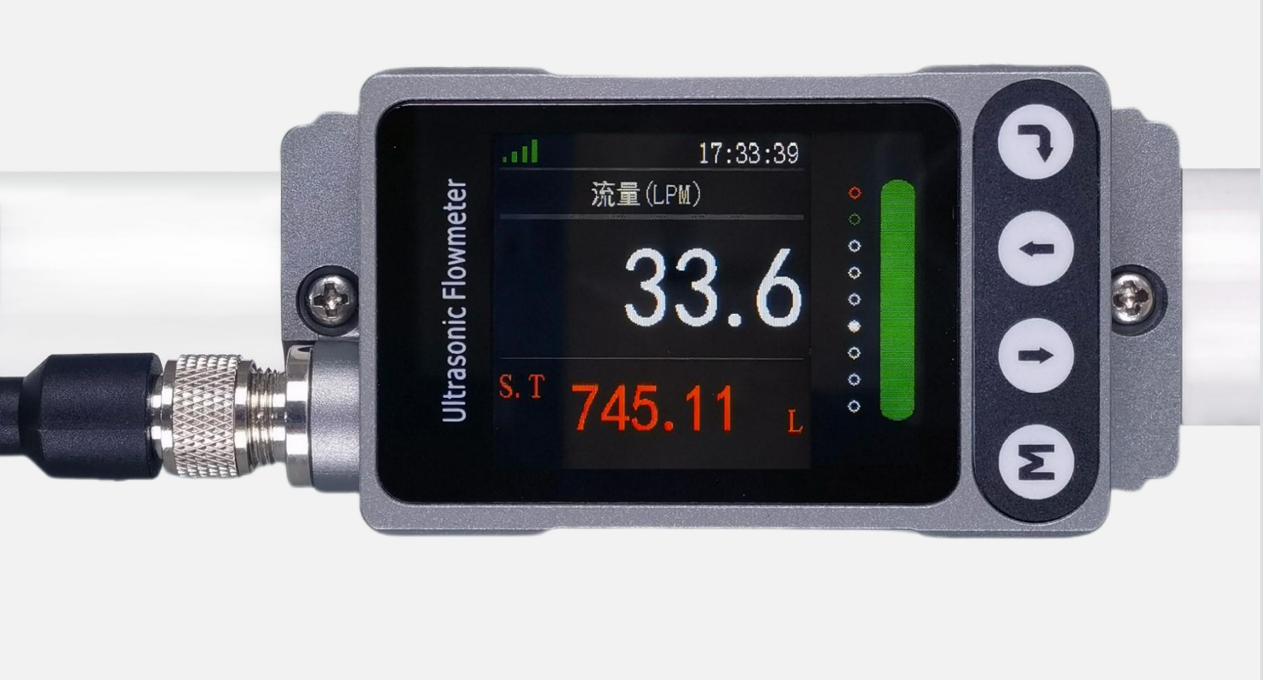 有机溶剂 纯水小管径夹钳式流量计 DN4-DN200mm都有对应的选型