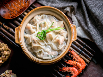 于记纱布袋馄饨馆