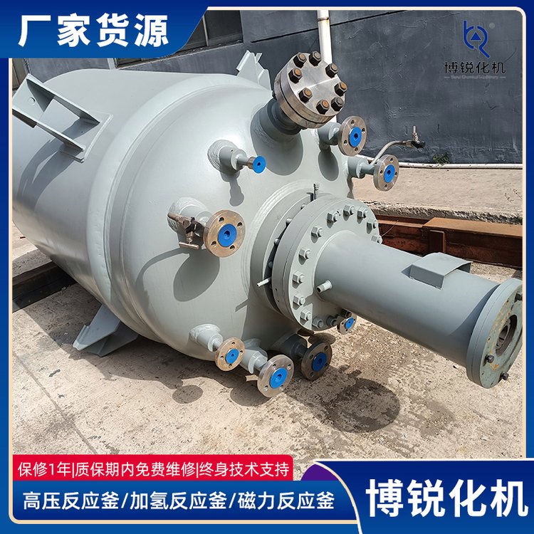 316L不锈钢高压反应釜 2000l化工厂用生产型高压釜定制 博锐化机