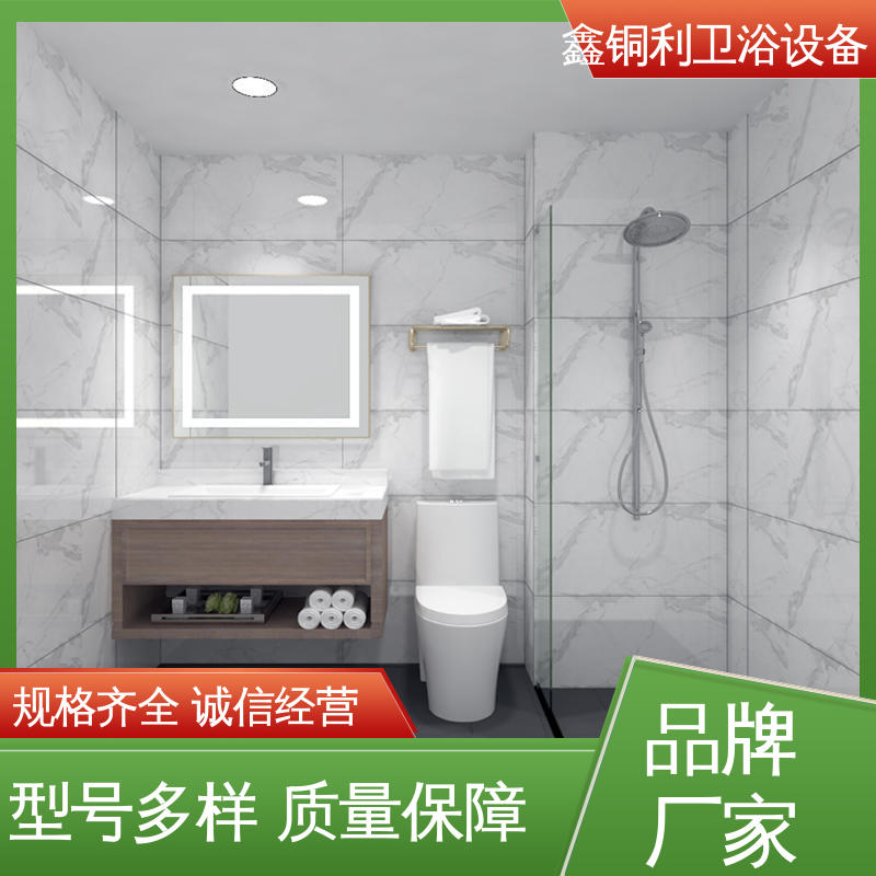 鑫铜利厂家 装配式整体浴室 多配制可选 家用简易 快速安装