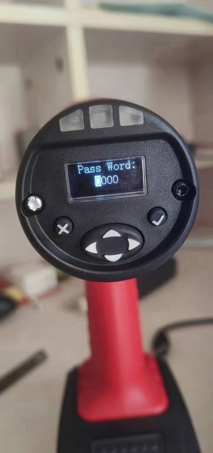 克威迩KEWELL工业级定扭电动扳手KID18Q-08QX 数显离合式定扭扳手g