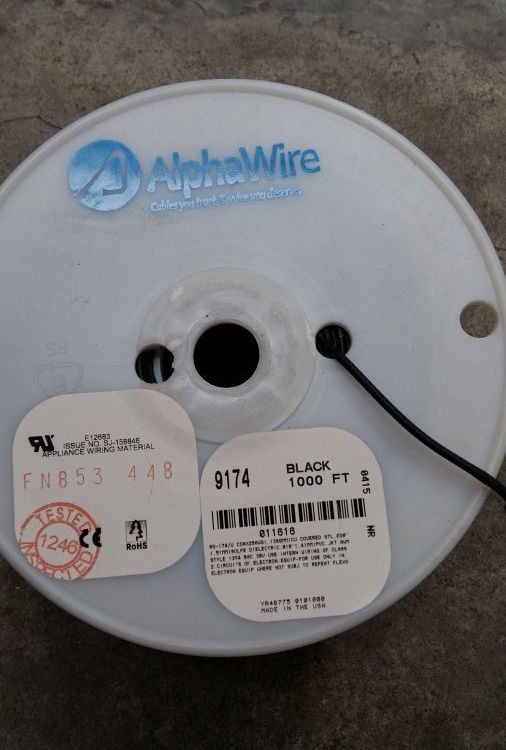 代理Alpha Wire美国电线电缆24AWG 屏蔽同轴电缆 9174 现货