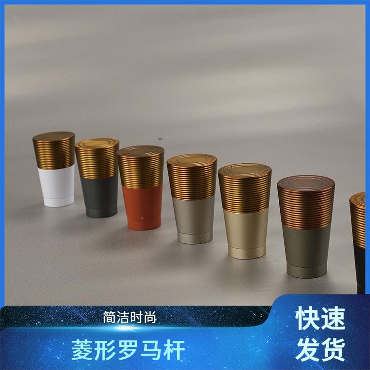 骏派单杆罗马杆窗帘杆配件咖啡厅节省空间厂家发货