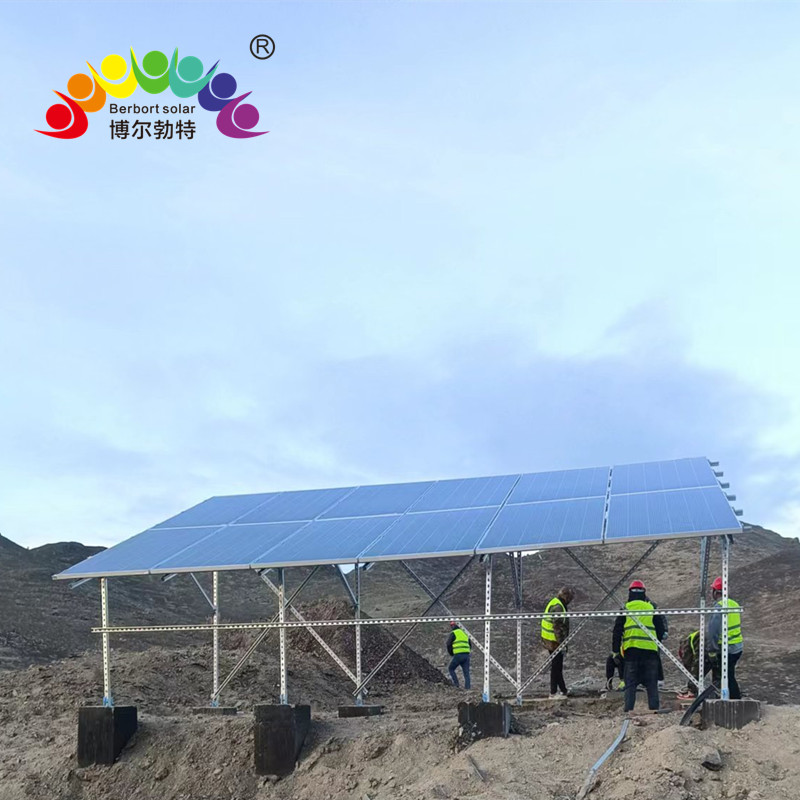 博尔勃特青 海无电地区太阳能离网供电系统 耐低温光伏发电系统厂家