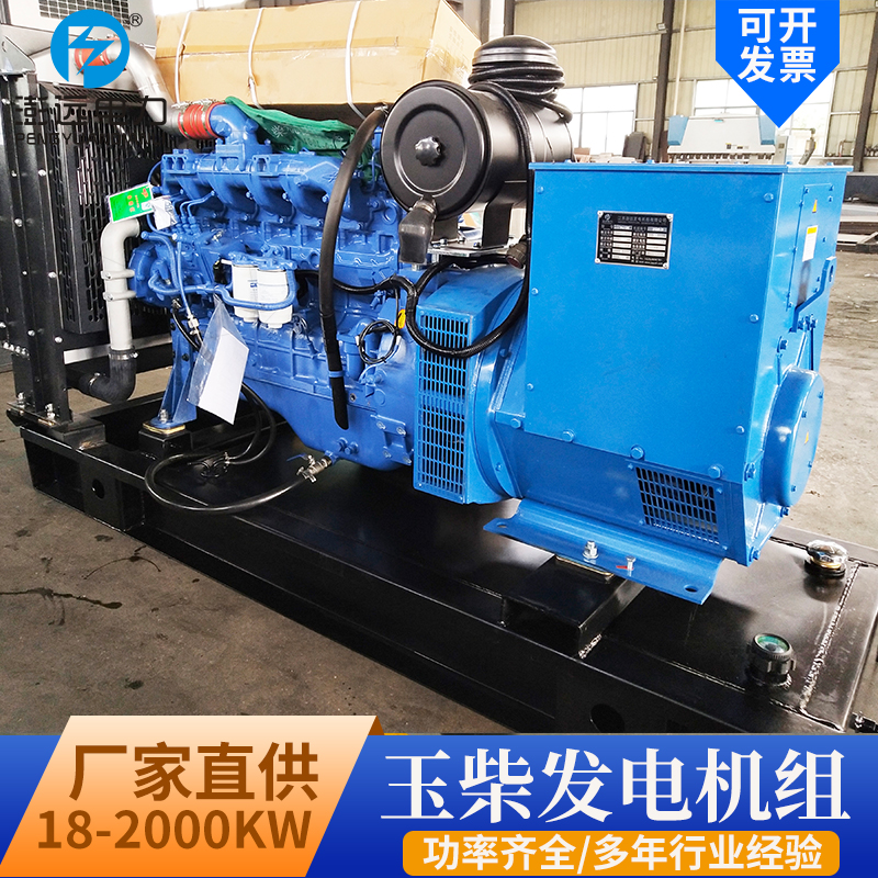 300KW玉柴柴油发电机组 无刷纯铜发电机 老品牌