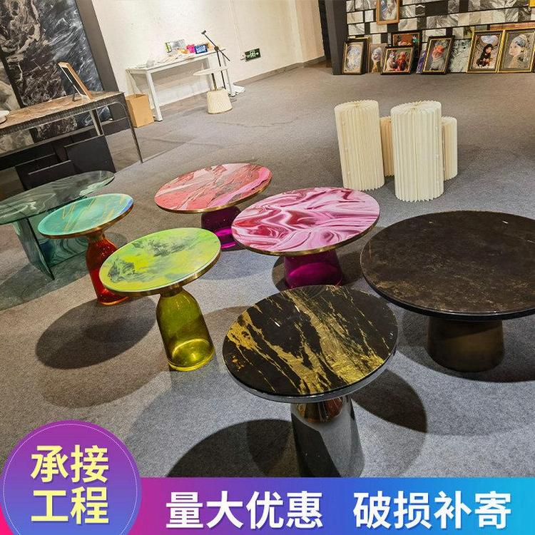 琪艺 UV喷绘玻璃背景墙钢化玻璃加工 6mm白玻喷绘打印