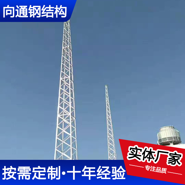 避雷塔 避雷针塔 角钢 圆钢均可制作 热镀锌防腐工艺