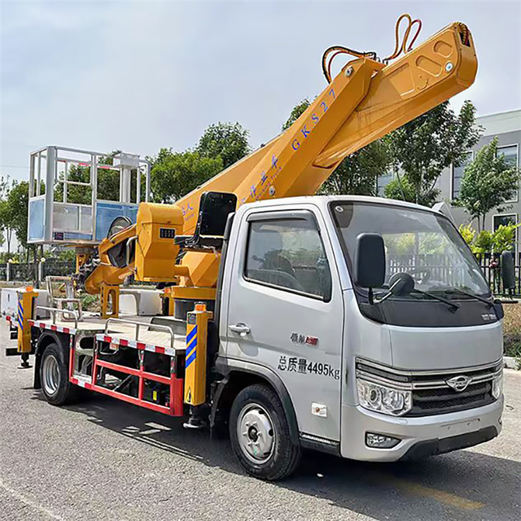国六19米随车起重高空车 高空作业伸缩臂吊车 市区可通行 久胜