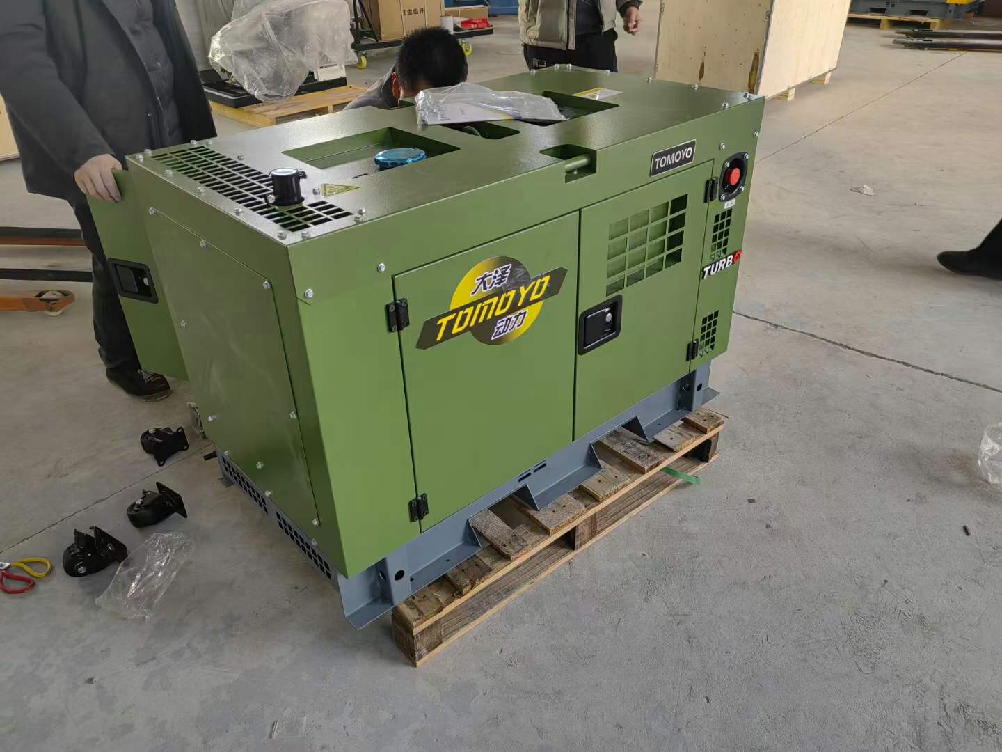 20kva高原柴油发电机，四缸大泽动力-欧鲍实业TO22000RHZP移动拖车