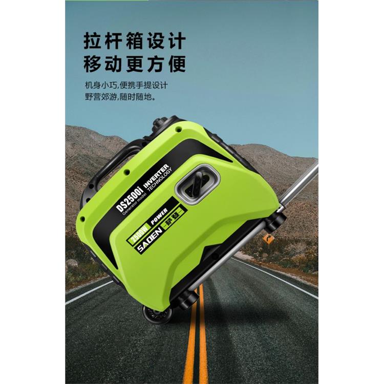 萨登2.5KW手拉启动发电机DS2500I全铜机芯220V