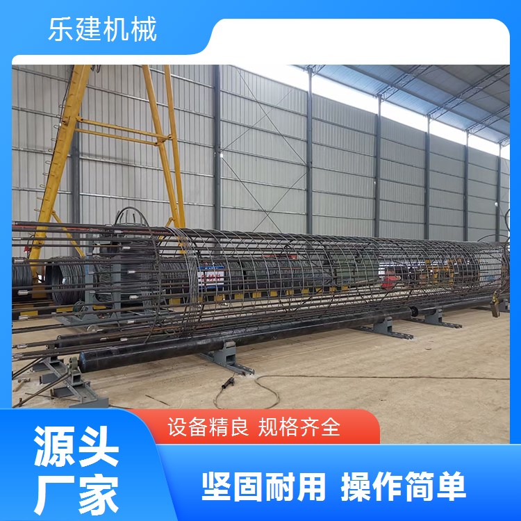 全自动钢筋绕笼机 管桩滚焊设备 数控大型滚笼机