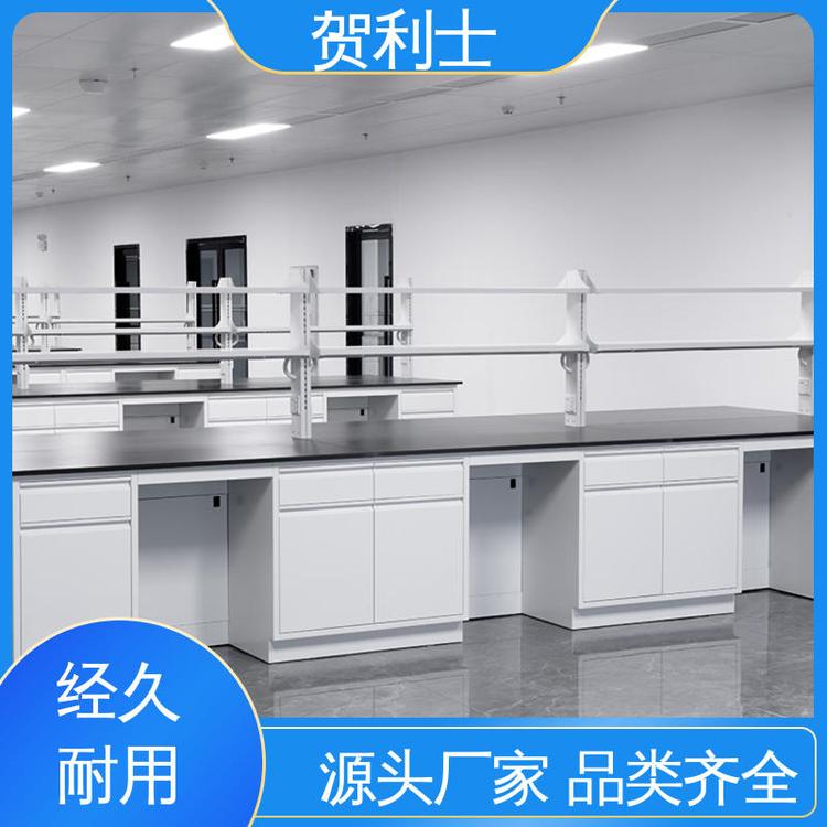 全钢中央工作实验台 检测机构专用 防静电 坚实耐用 匠心打造 贺利士