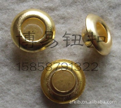 博易供应300#鸡眼扣 气眼 铜质 铁质牛眼圈牛眼扣大鞋眼,规格齐全
