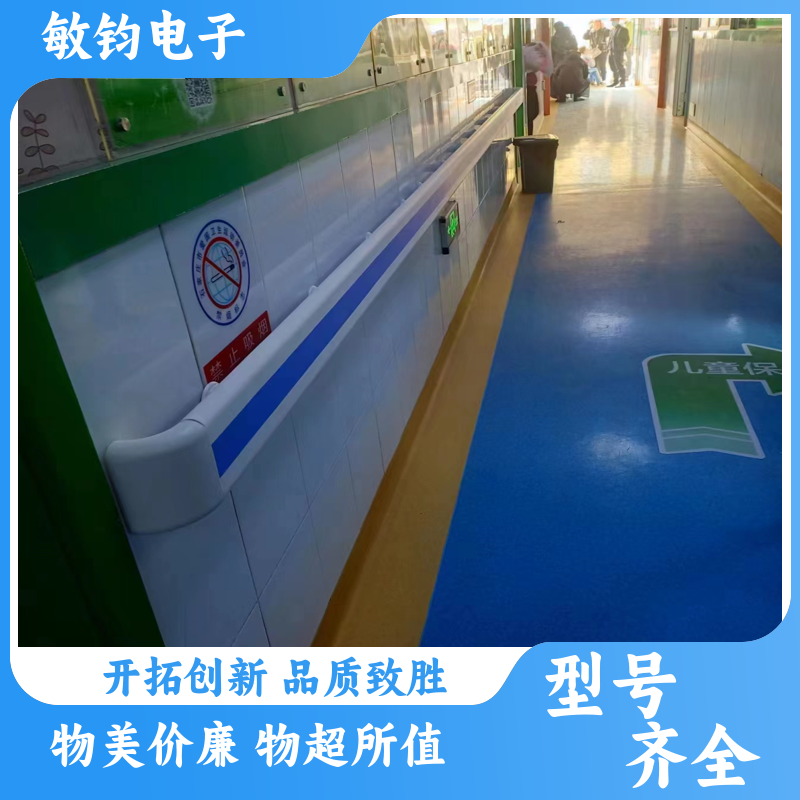 走廊扶手 耐磨防滑 老年公寓商场木纹护栏 按需定制