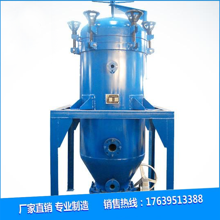 自动排渣过滤机 密闭烛式过滤器 无滤布全自动卸渣 豫粮机械设备