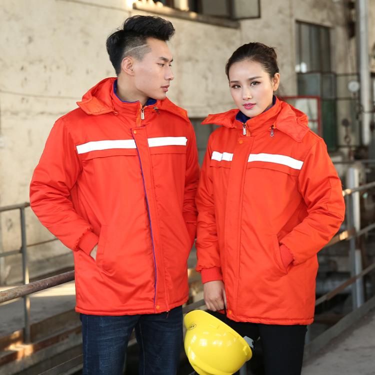 佰仕亨利 工作劳保服定制 秋冬款男女工厂车间耐磨耐脏印logo