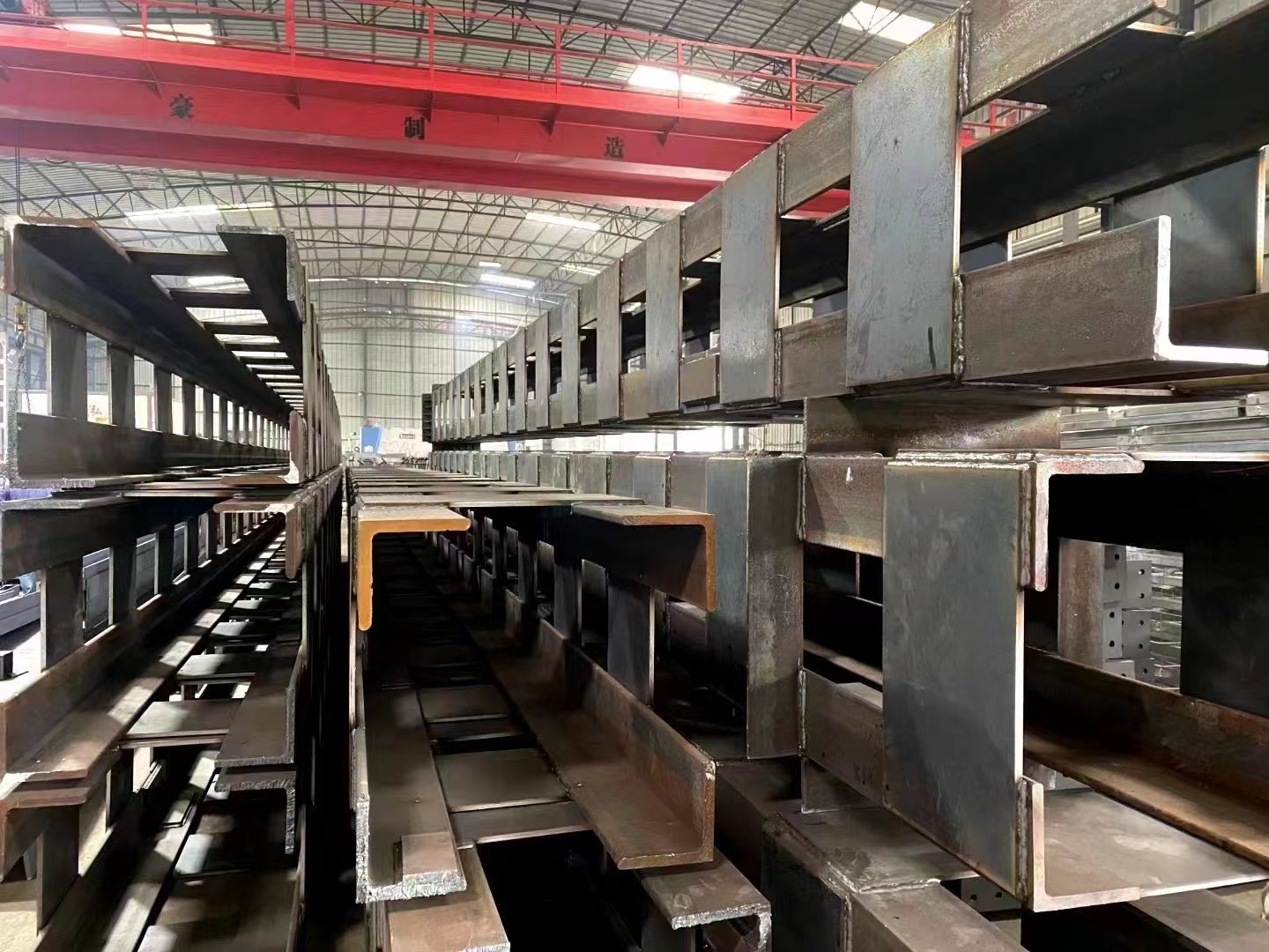 角钢焊接格构柱 钢立柱 基坑支撑柱 箱型柱可按要求定制
