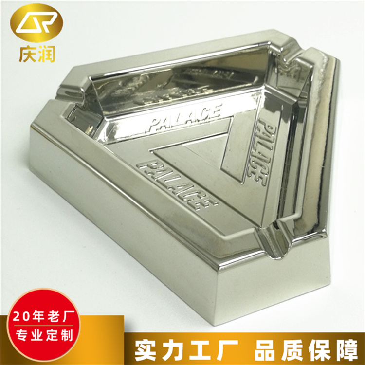 创意复古灰缸摆件 家用客厅办公室用 不锈钢材质 寿命长