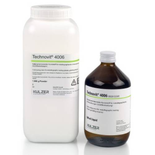 德国古莎泰克诺维4006高透明丙烯酸冷镶嵌树脂Technovit4006