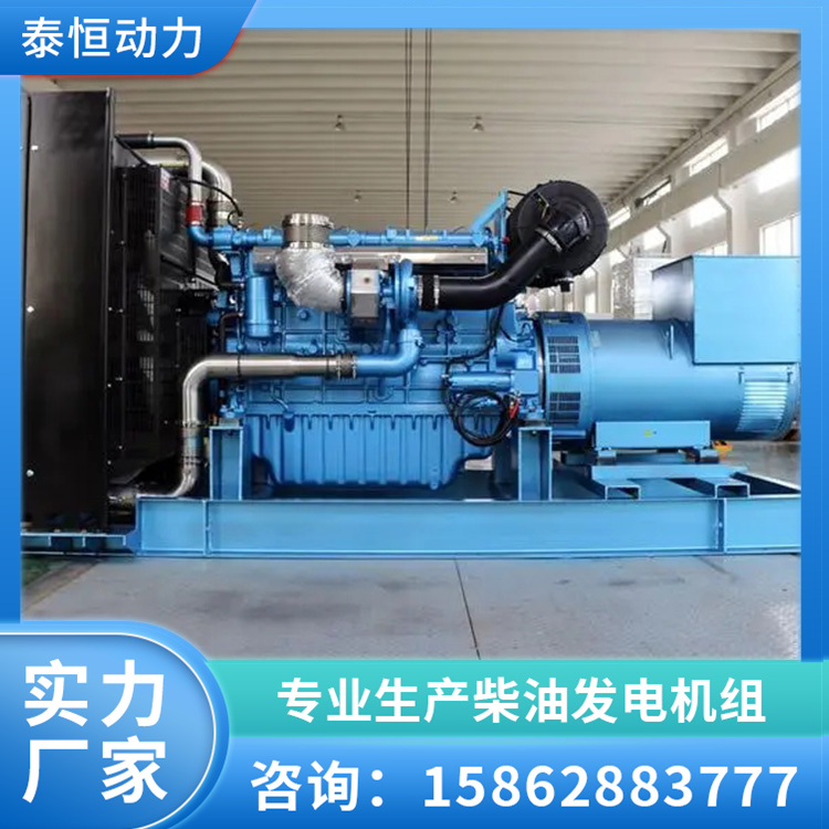 潍柴动力便携款 柴油发电机 涡轮增压电启动 车载静音