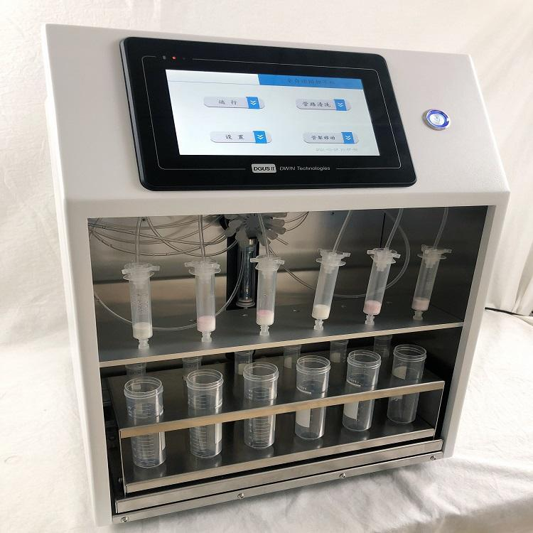 伍跃仪器 化工用流速触摸屏 全自动固相萃取仪