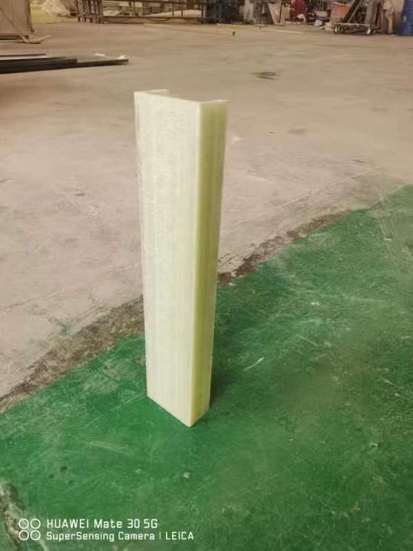 玻璃钢拉挤型材 树脂H钢 FRP日字方管 耐腐蚀檩条 厂家定制