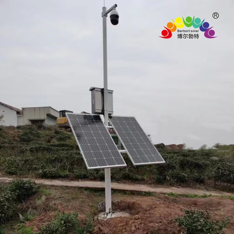 无电地区光伏发电 太阳能监控供电系统 博尔勃特