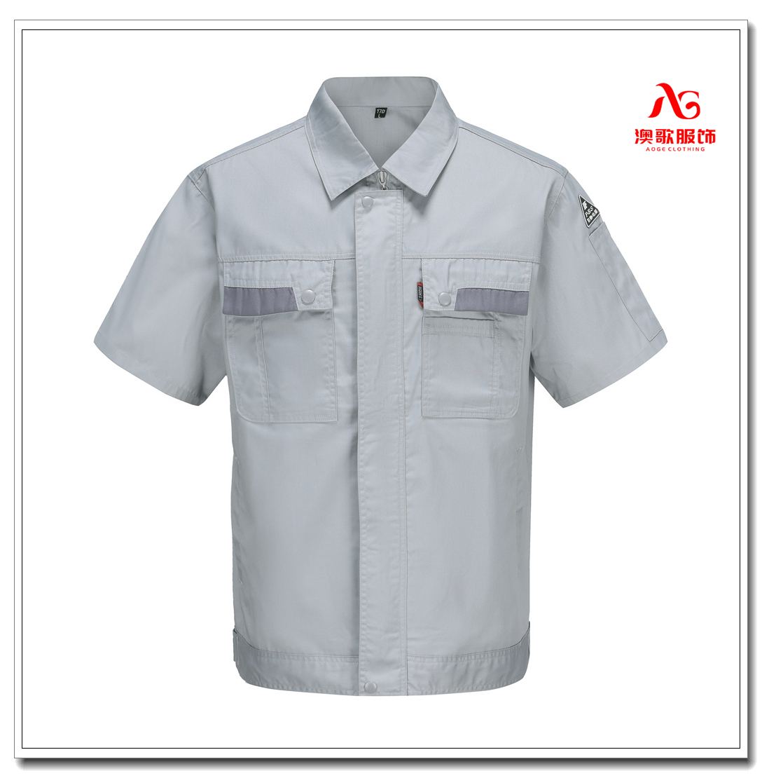 Ag6211防静电工作服排行榜--长袖短袖源头厂家19年工作 服定制