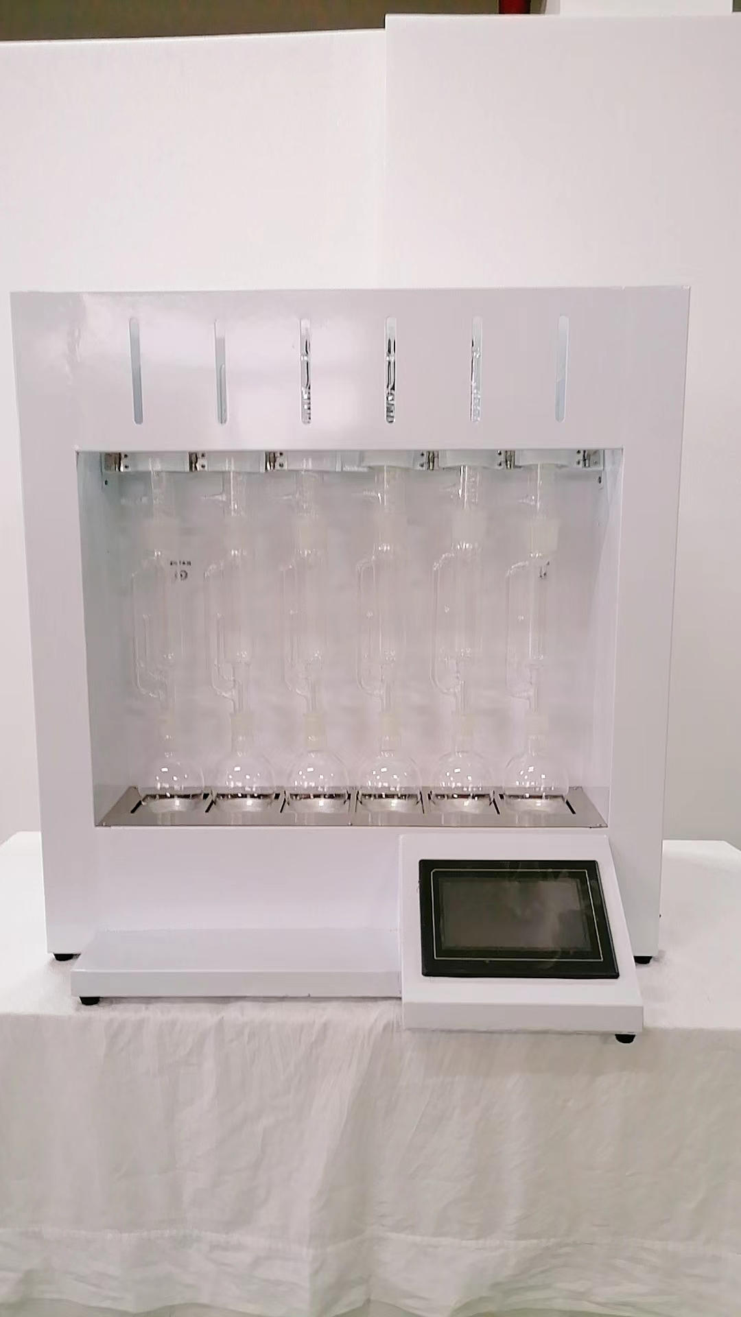 伍跃仪器 独立操作干式加热索式冷凝提取器抽提萃取装置WY-SXT-6G