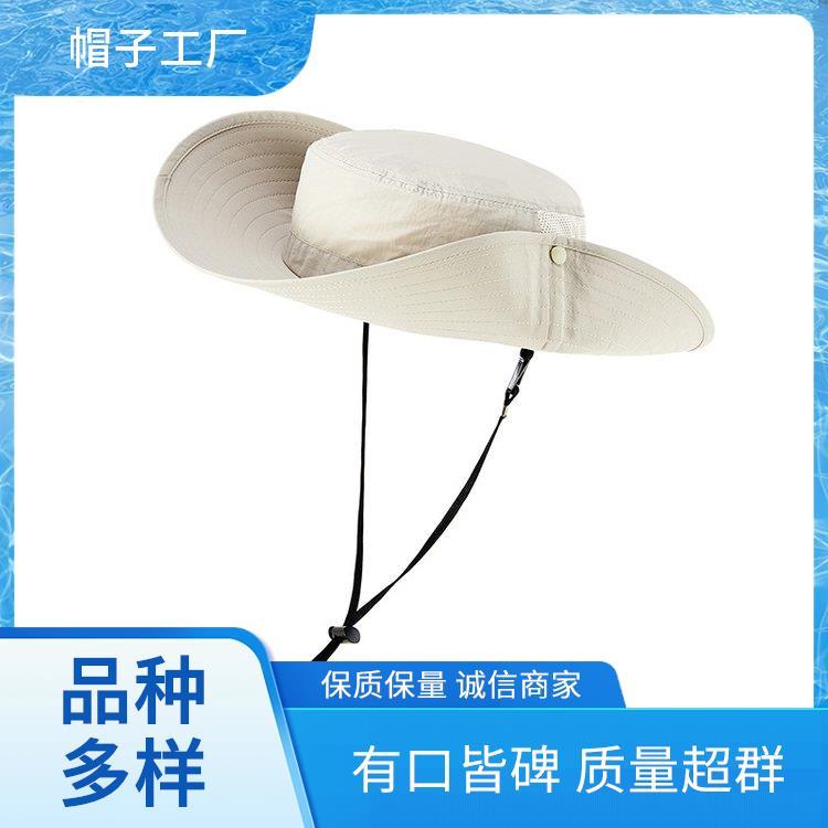 运动帽 时尚刺绣 夏天渔夫帽 源头厂家来图定制 广告帽定做