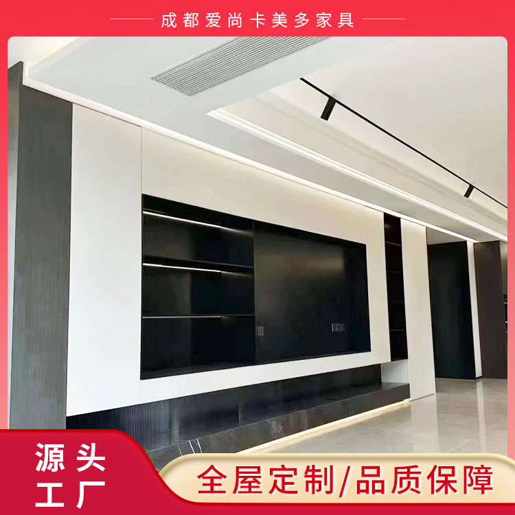 房屋装修冰箱柜电视柜多功能组合无缝拼接组装 全屋家具定制