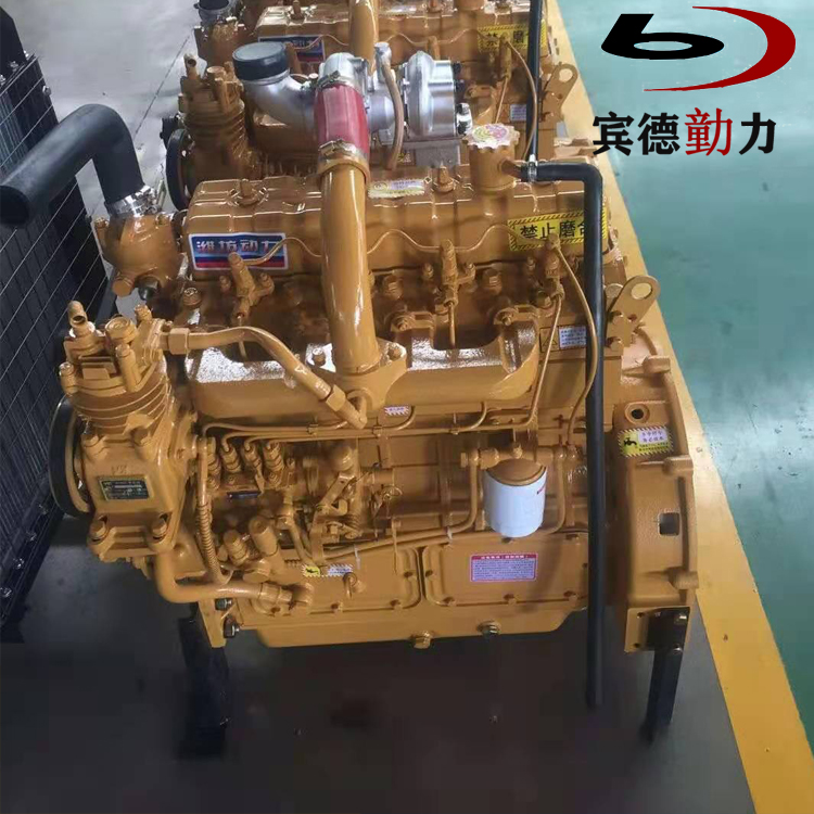 装载机ZH4102Y4柴油机 增压 气泵 水冷 2400转 44KW发动机 宾德动力