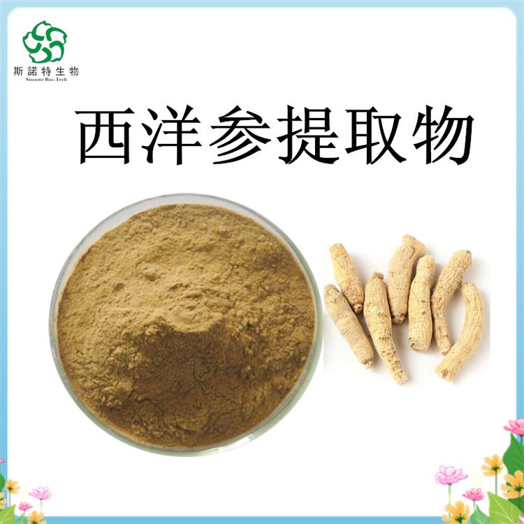 西洋参提取物 皂甙 SC证 干燥根浓缩 浸膏 粉 斯诺特