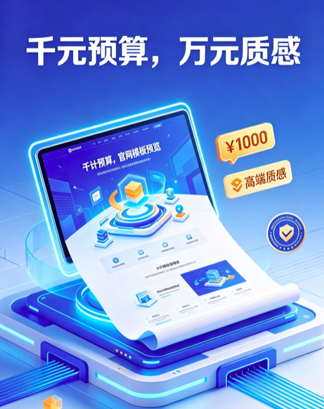 小预算也能有大品牌：智能建站，让中小企业“颜值实力双在线”
