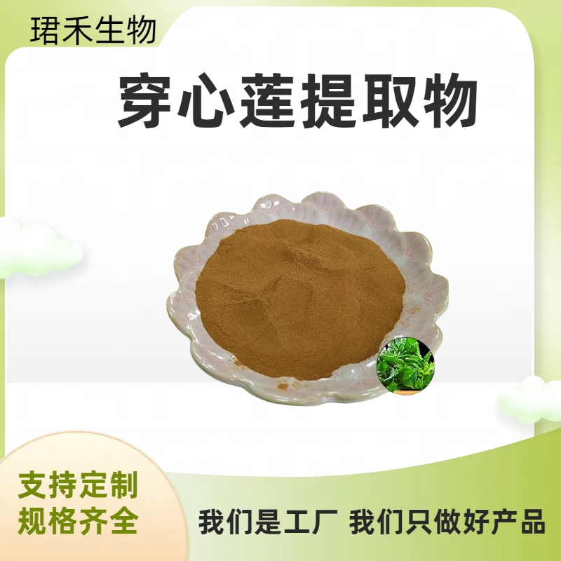 穿心莲提取物 水溶浓缩喷雾金香草粉 食品级原料 浸膏/浓缩粉