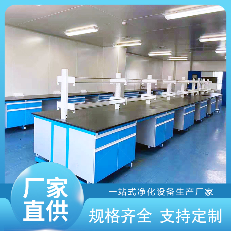 定制校园化学实验室工作台 钢木操作台批发 净化工程精选厂家