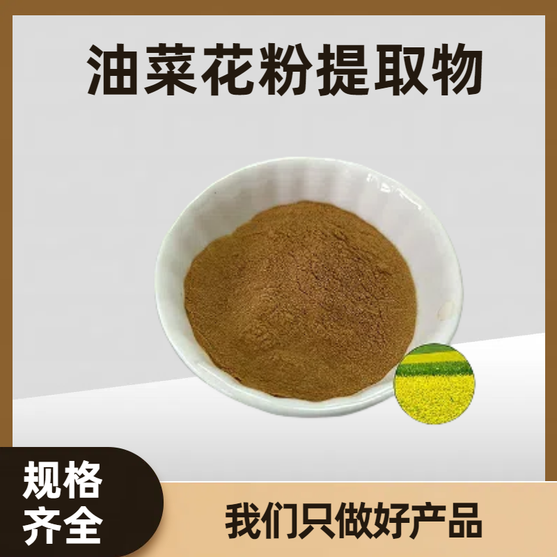 油菜花粉提取物10:1 含多糖 水溶性油菜花粉浓缩粉 浸膏 多规格可