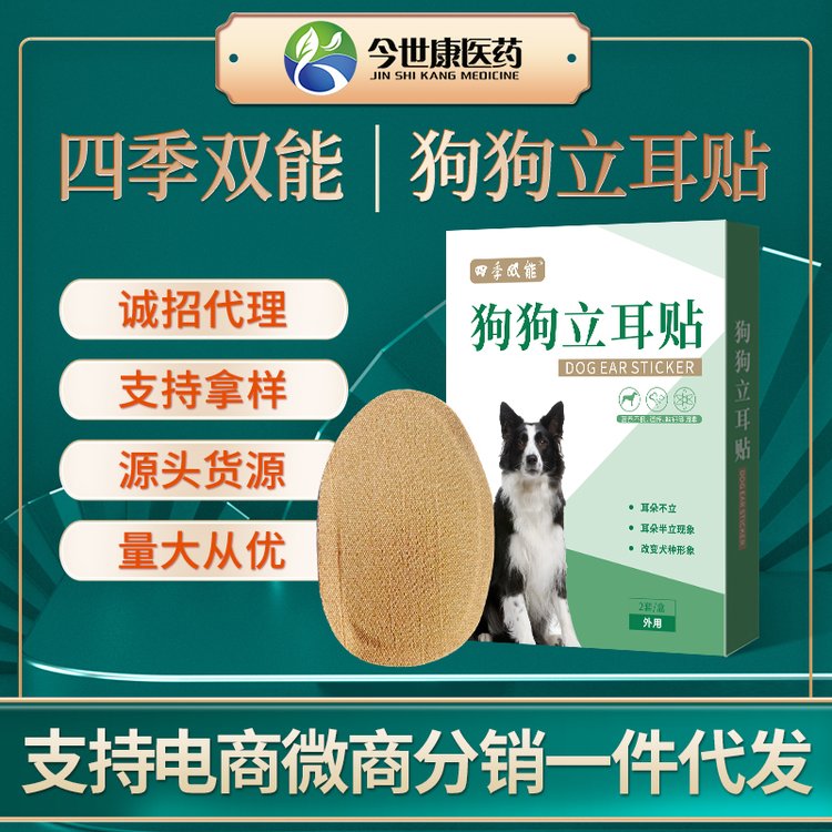 宠物狗狗立耳贴边牧立耳朵矫正器免胶水贴不伤杜宾犬耳朵厂家批发