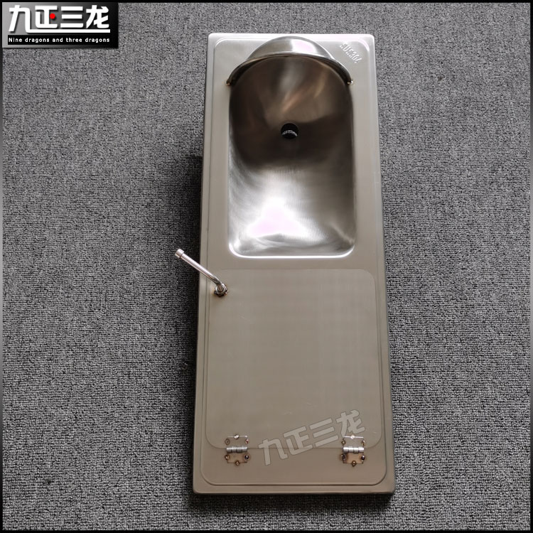 农村旱厕用蹲便器不锈钢蹲坑改建无害化厕所可配套生物降解仓