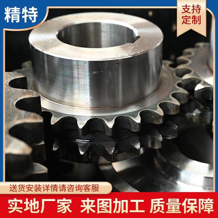双排链轮 定做加工 非标定制电话 工业传动配件 精特机械