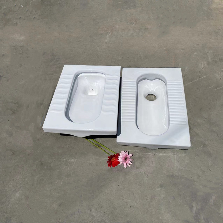 卫生间蹲坑自动盖板防臭神器蹲便器通用盖板踏板防臭堵塞大便器盖