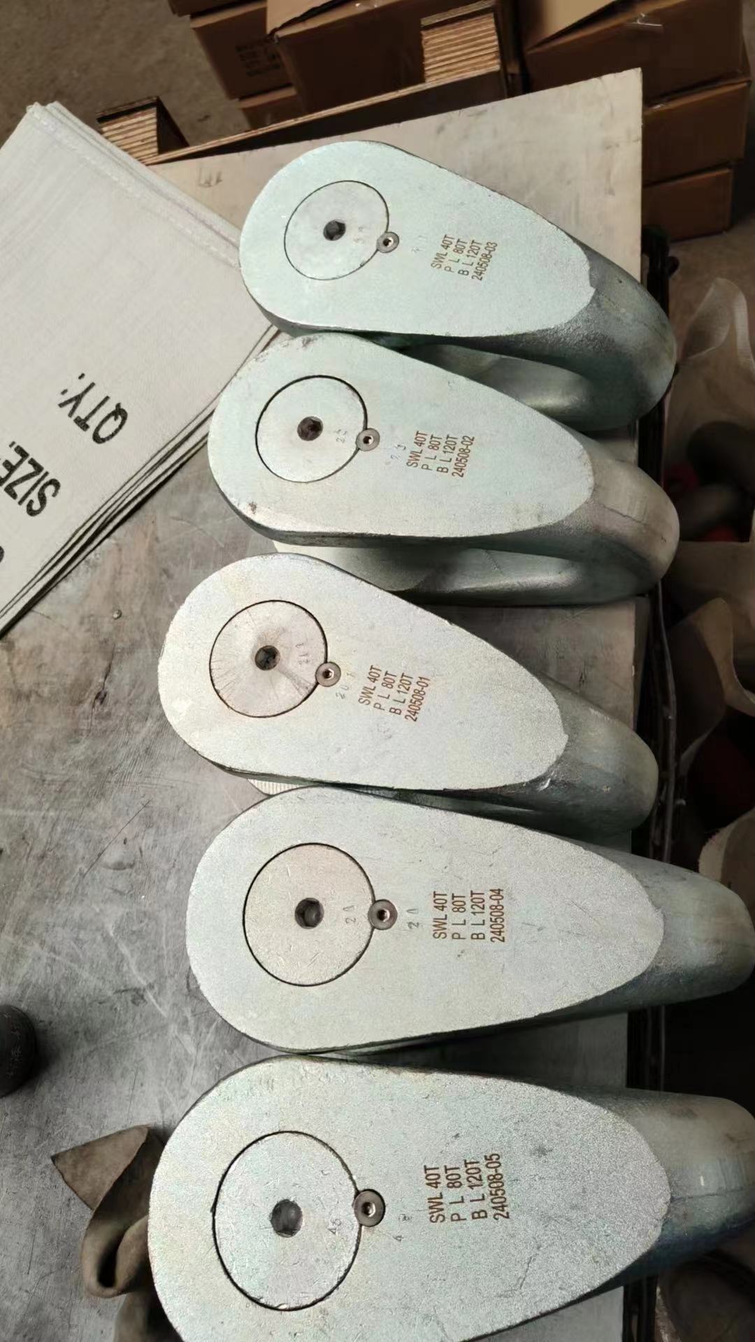 系泊卸扣 mooring shackle MOORING LINK 211153 现货船检证书