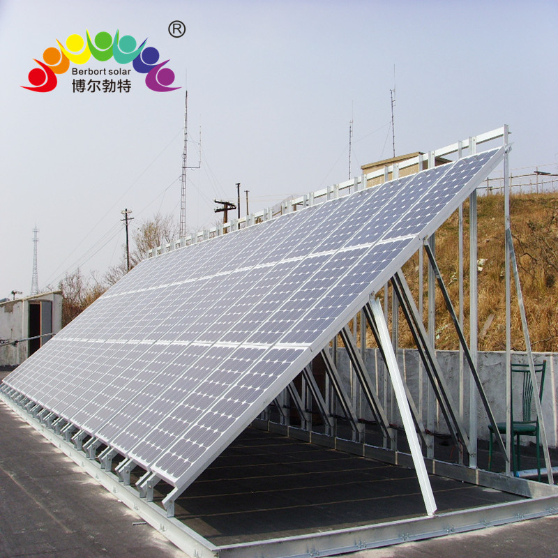 边 防哨所离网太阳能发电系统 风光互补供电系统厂家博尔勃特